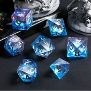 Liquid Core Dice Set - Ice Castle