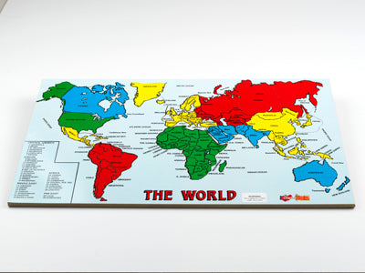 Lisheen Toys Jigsaw Map of the World
