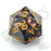 CritStones Liquid Core Resin D20 Dice - Looking Glass Luck (33mm)