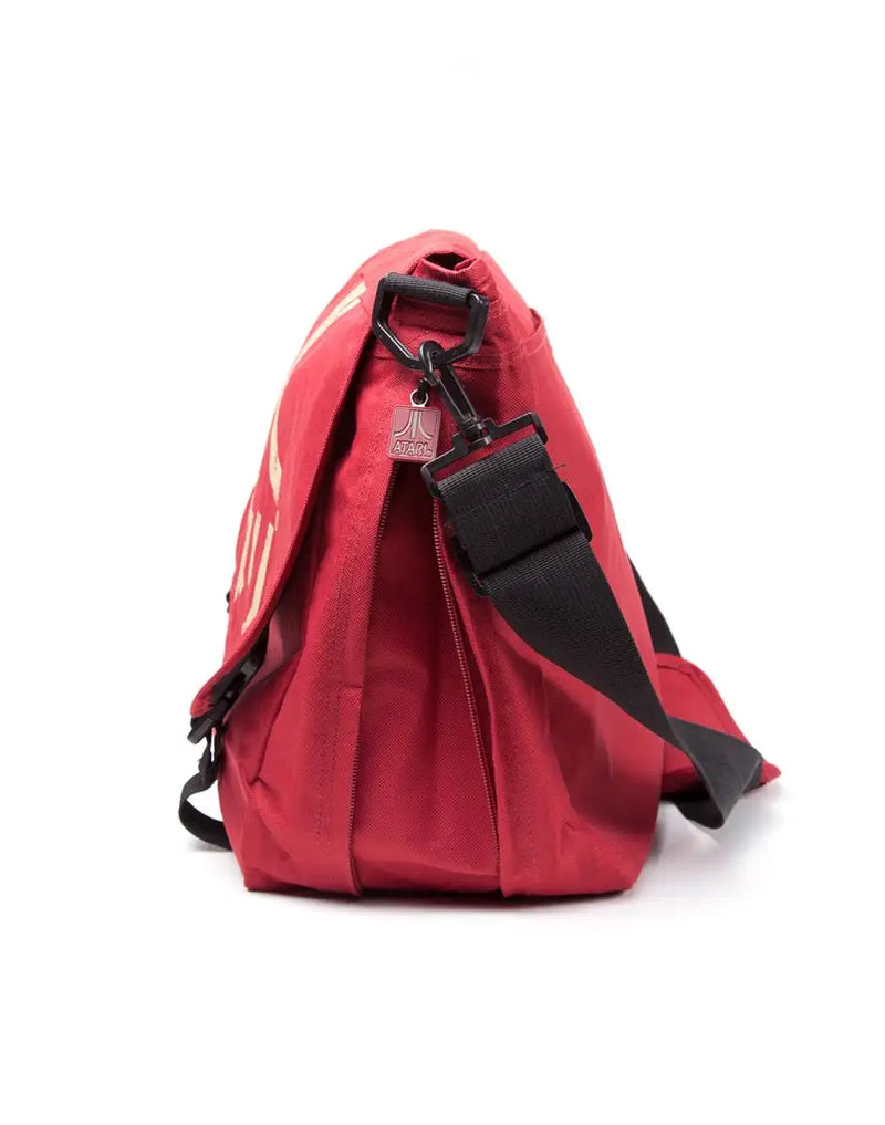 Atari Messenger Bag - Dark Red with Japanese Logo