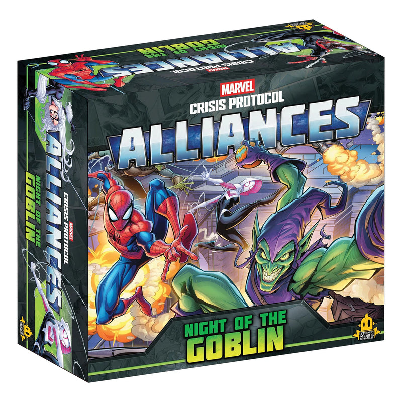 Marvel: Crisis Protocol Alliances - Night of the Goblin | Board Game | Atomic Mass Games