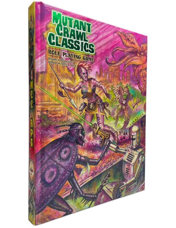 Mutant Crawl Classics Role Playing Game Core Rulebook - Hardcover