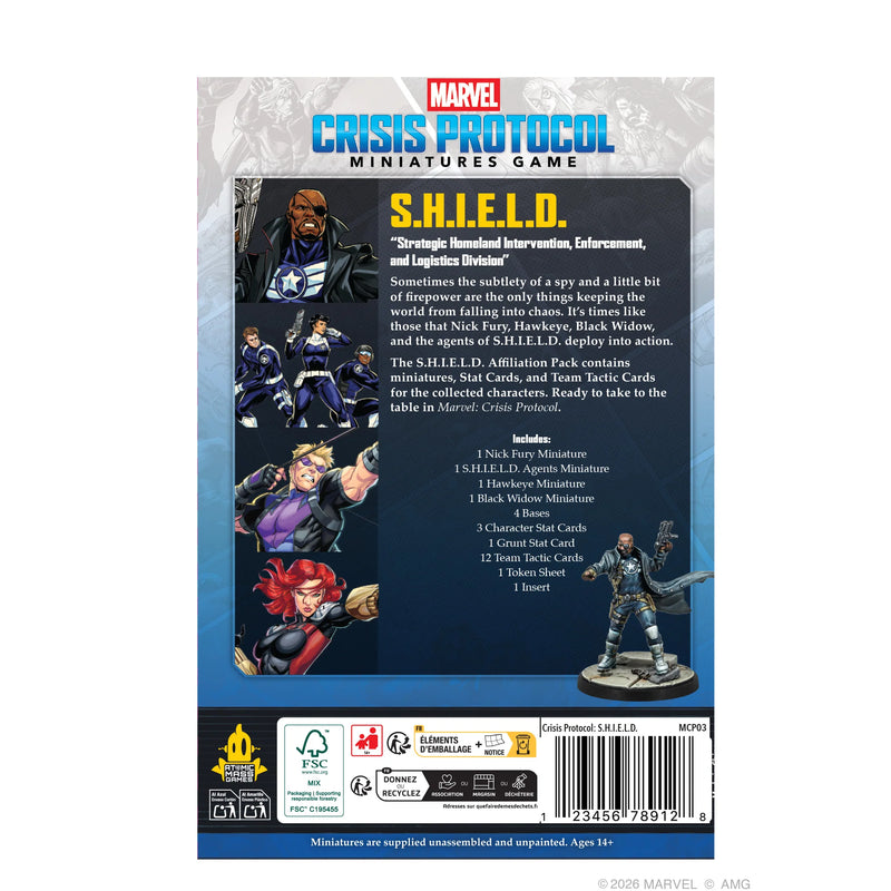 S.H.I.E.L.D Affiliation Pack - Pre-Order