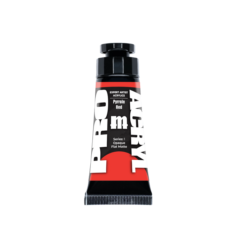 Pro Acryl Expert Acrylics - Pyrrole Red (30ml)