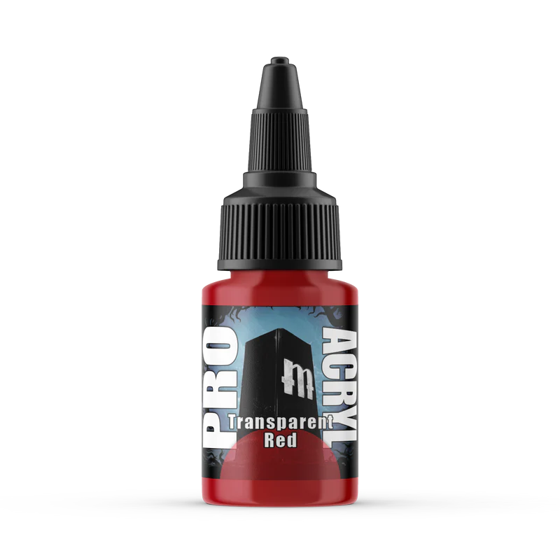 Pro Acryl Transparent Red (22mL)