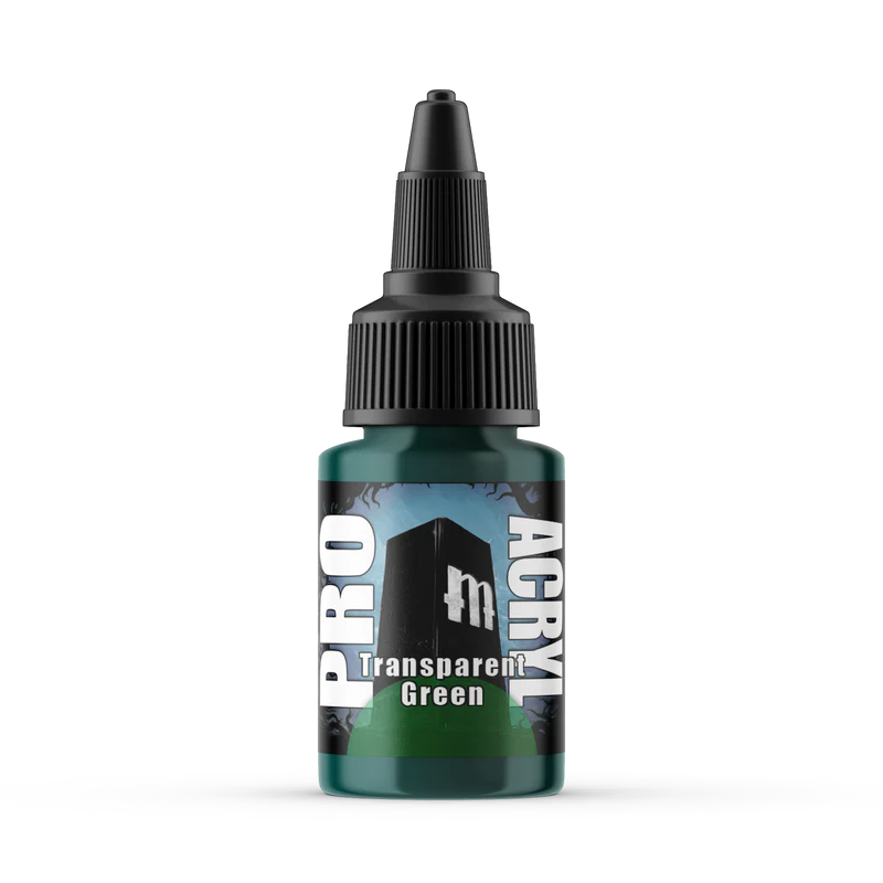 Pro Acryl Transparent Green (22mL)