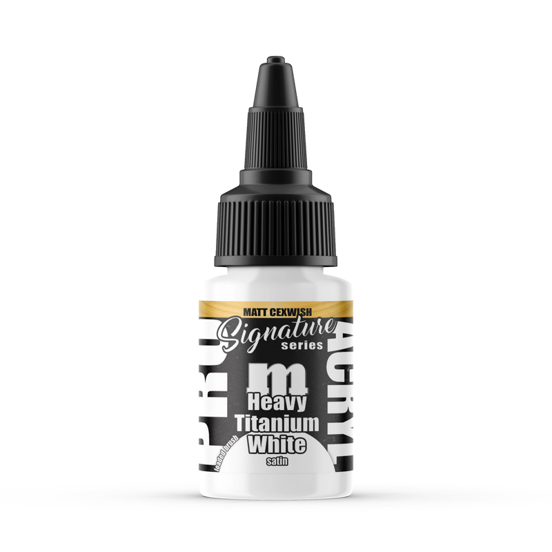 Pro Acryl Matt Cexwish Heavy Titanium White 22ml