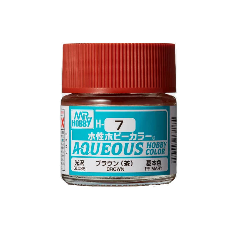 Mr. Hobby Aqueous Hobby Color Brown (Gloss)