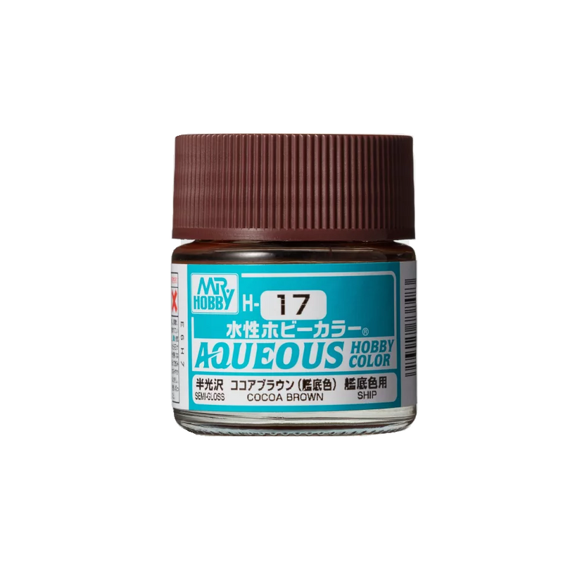 Mr. Hobby Aqueous Hobby Color Cocoa Brown (Semi-Gloss)