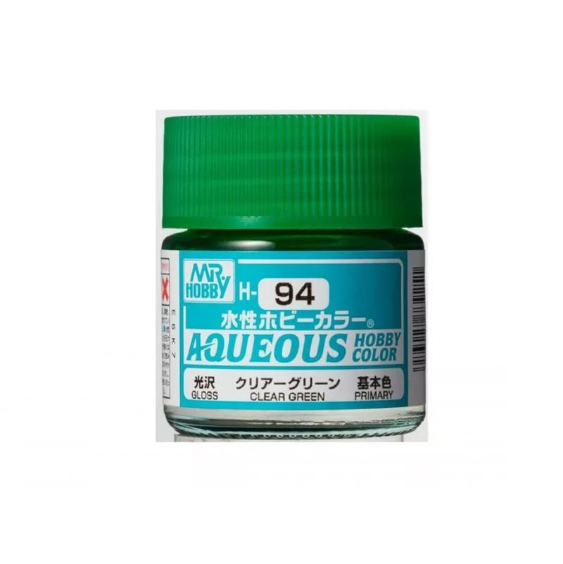 Mr. Hobby Aqueous Hobby Color Clear Green (Gloss)