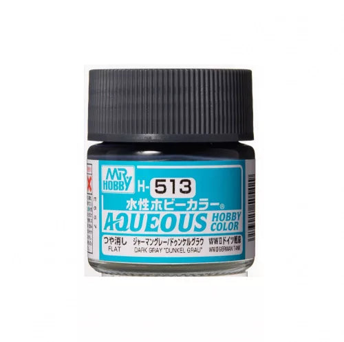 Mr. Hobby Aqueous Hobby Color Dark Gray (Flat)