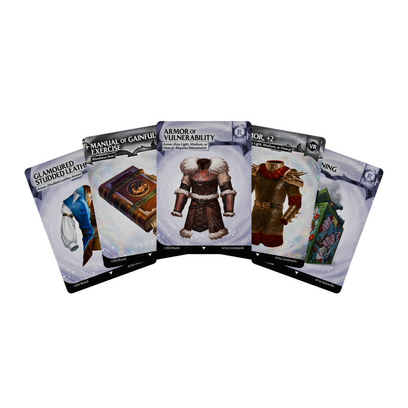 Dungeons & Dragons Reference Cards - Magic Items: Rare and Very Rare - Pre-Order