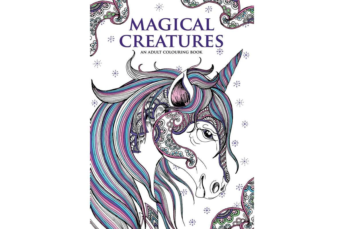 Magical Creatures Colouring Book