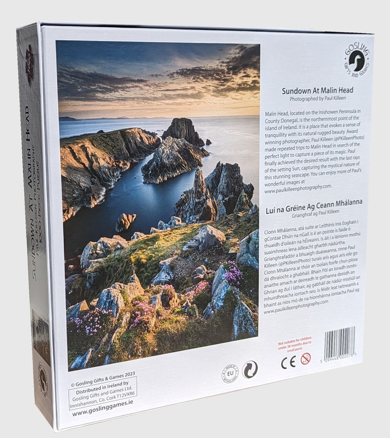 Sundown at Malin Head 1000 Piece Puzzle
