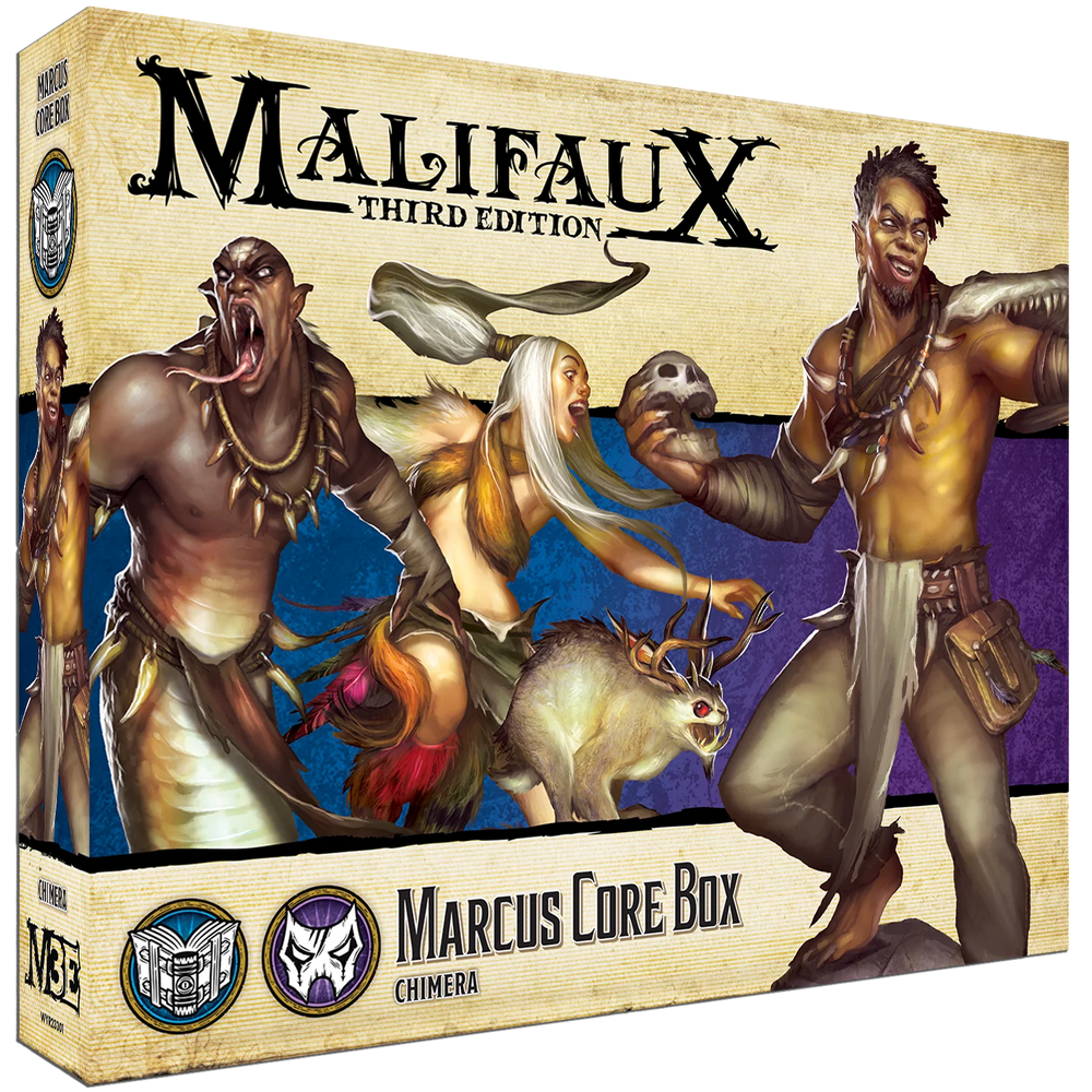 Malifaux 3rd Edition - Marcus Core Box