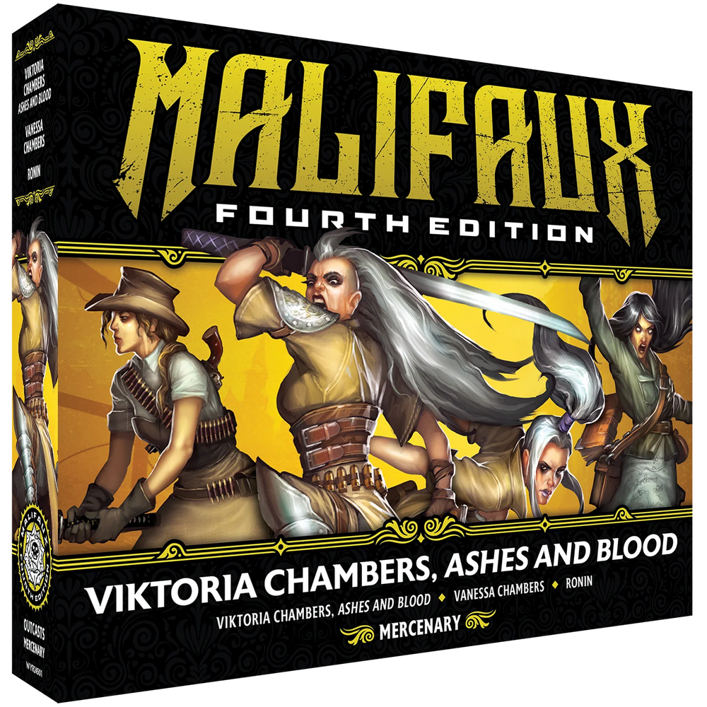 Malifaux 4th Edition - Viktoria Chambers, Ashes and Blood