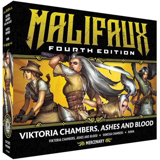 Malifaux 4th Edition - Viktoria Chambers, Ashes and Blood