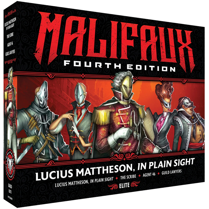 Malifaux Fourth Edition - Lucius Mattheson, In Plain Sight