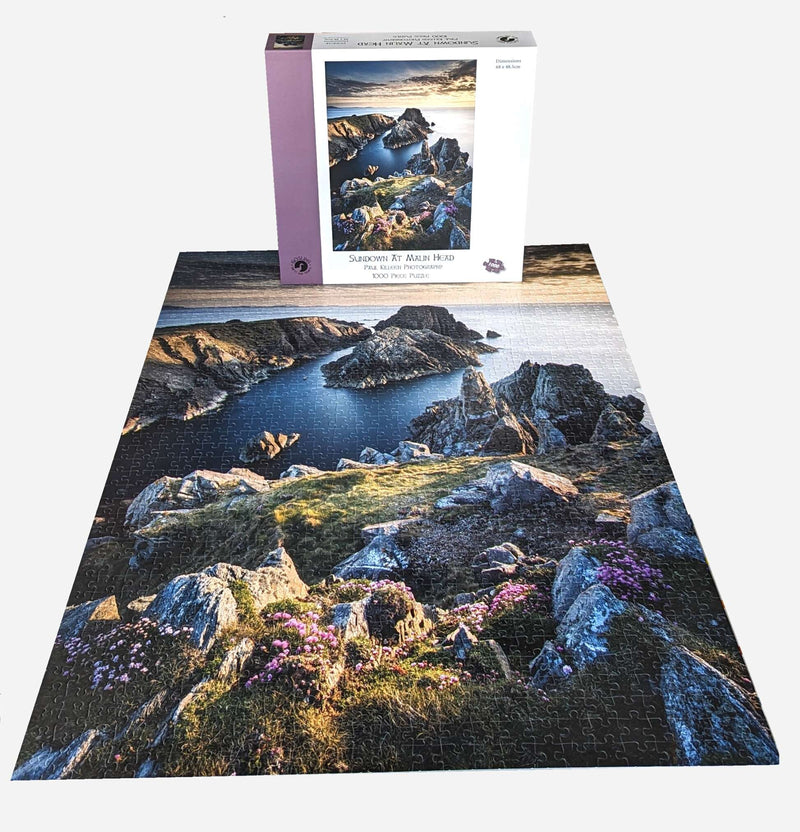 Sundown at Malin Head 1000 Piece Puzzle