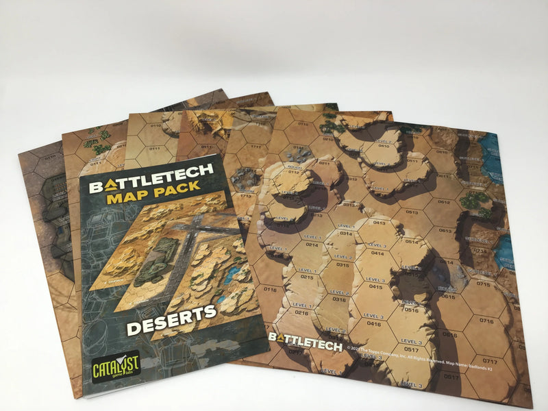 BattleTech: Map Pack Deserts