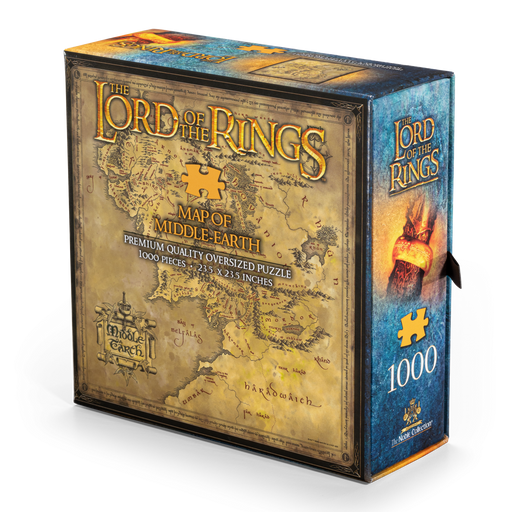 The Lord of the Rings - Map of Middle-Earth Puzzle (1000 pcs)