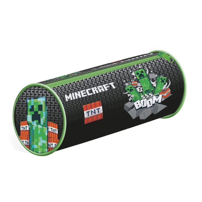 Minecraft TNT Boom Barrel Pencil Case