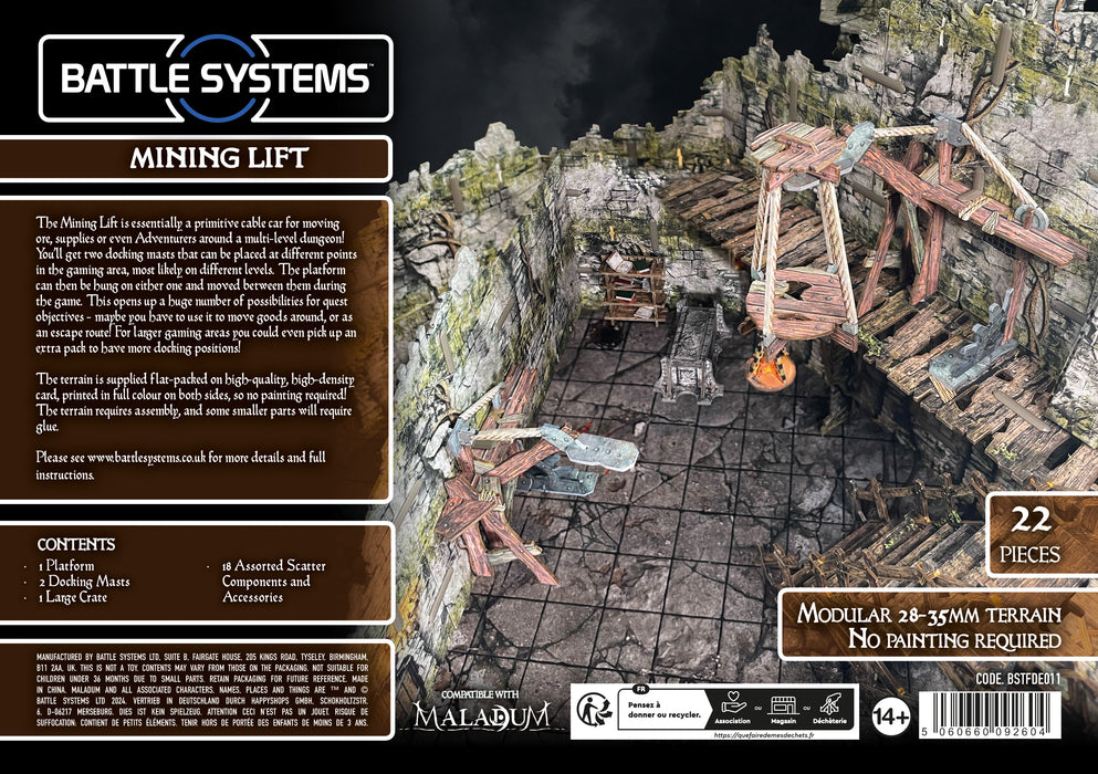 Battle Systems Mining Lift