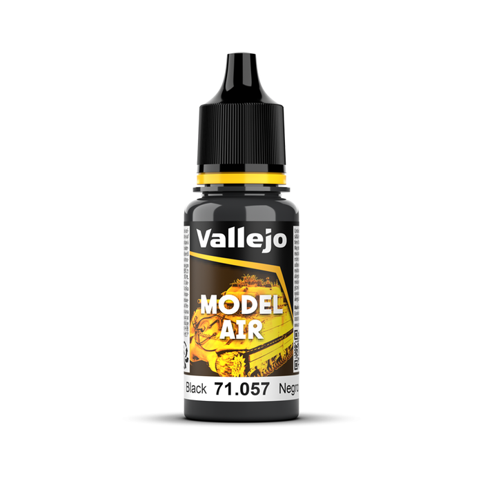 Vallejo Model Air: Black - 18ml