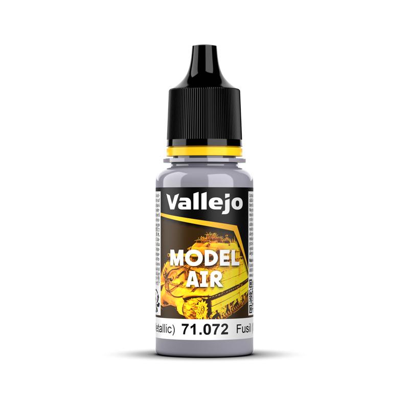 Vallejo Model Air: Gunmetal (Metallic) - 18ml