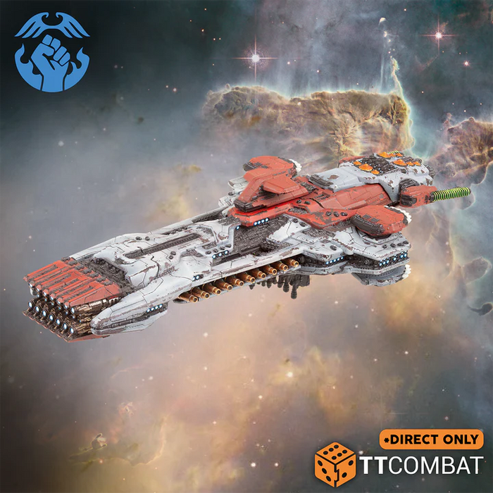 Dropfleet Commander - Resistance Amazon Battleship