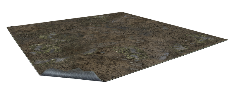 Battle Systems Muddy Streets Gaming Mat 2x2