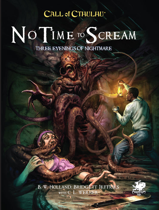 Call of Cthulhu No Time to Scream Book Cover