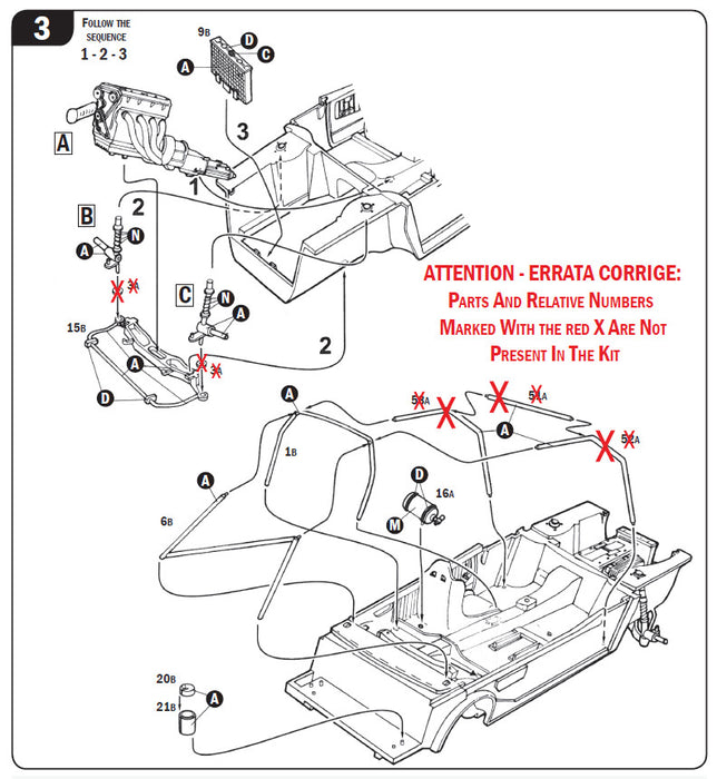 Italeri Ford Escort Zakspeed Gr.2 1:24