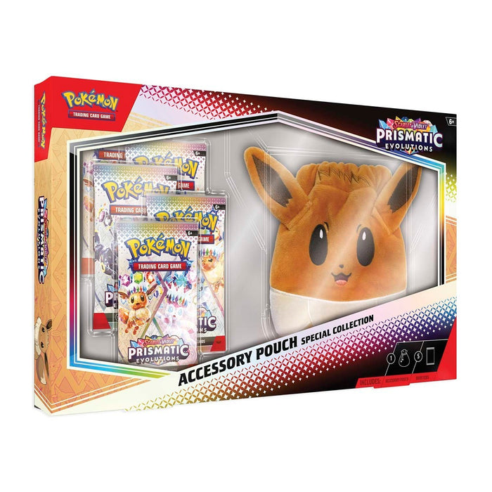 Pokemon TCG: Prismatic Evolutions Accessory Pouch Special Collection
