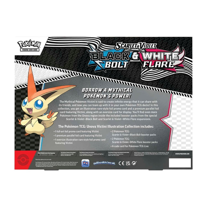 Pokemon TCG: Scarlet & Violet - Black Bolt & White Flare - Unova Victini Illustration Collection