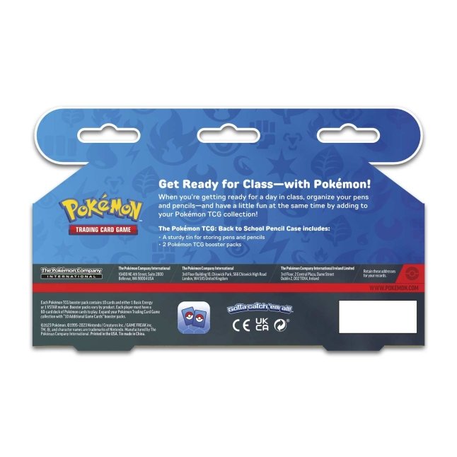 Pokemon TCG: Back to School Pencil Case Pikachu — EireHobbies