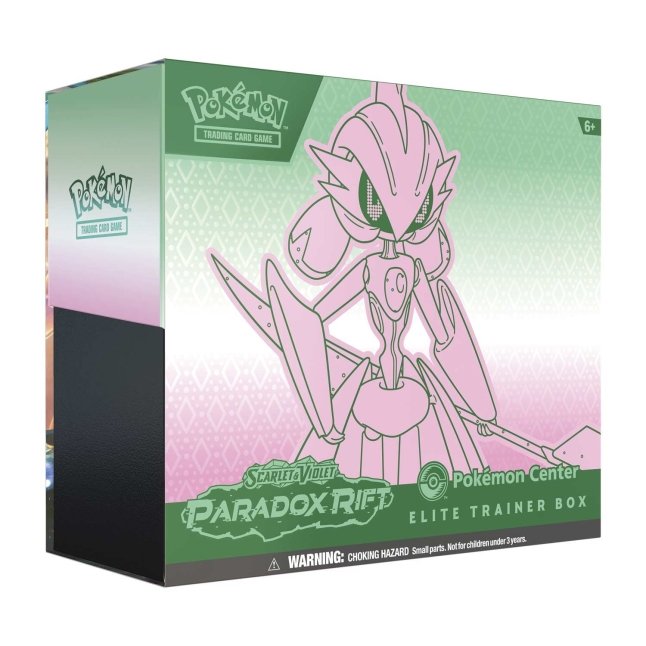 Pokemon TCG: Scarlet & Violet - Paradox Rift Pokémon Center Elite Trainer Box (Iron Valiant)