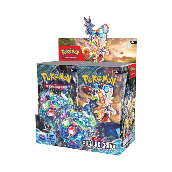 Pokémon TCG: Scarlet & Violet 7 Stellar Crown Booster Box (36 Packs)