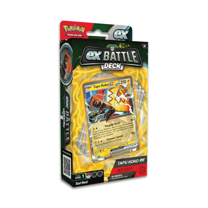 Pokemon TCG: Tapu Koko ex Battle Deck Box Cover