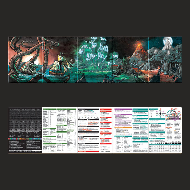 Pirate Borg RPG GM Screen