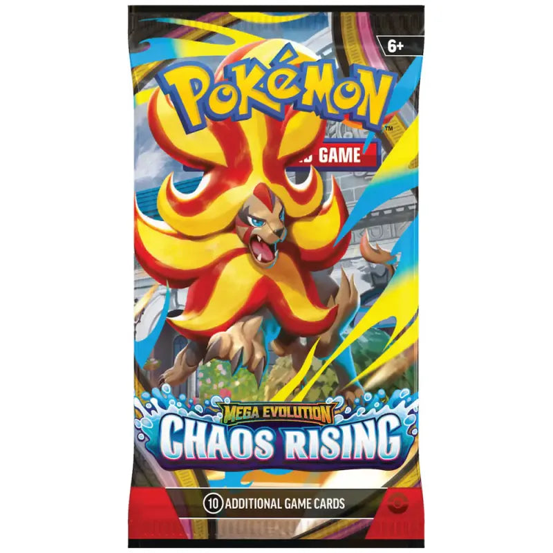 Pokémon TCG: Mega Evolution Chaos Rising - Booster Pack *Limit of 6*