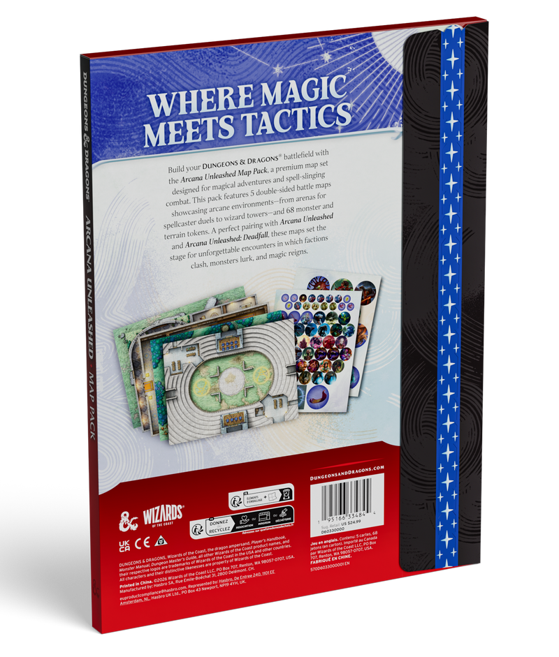 D&D - Arcana Unleashed Map Pack - Pre-Order