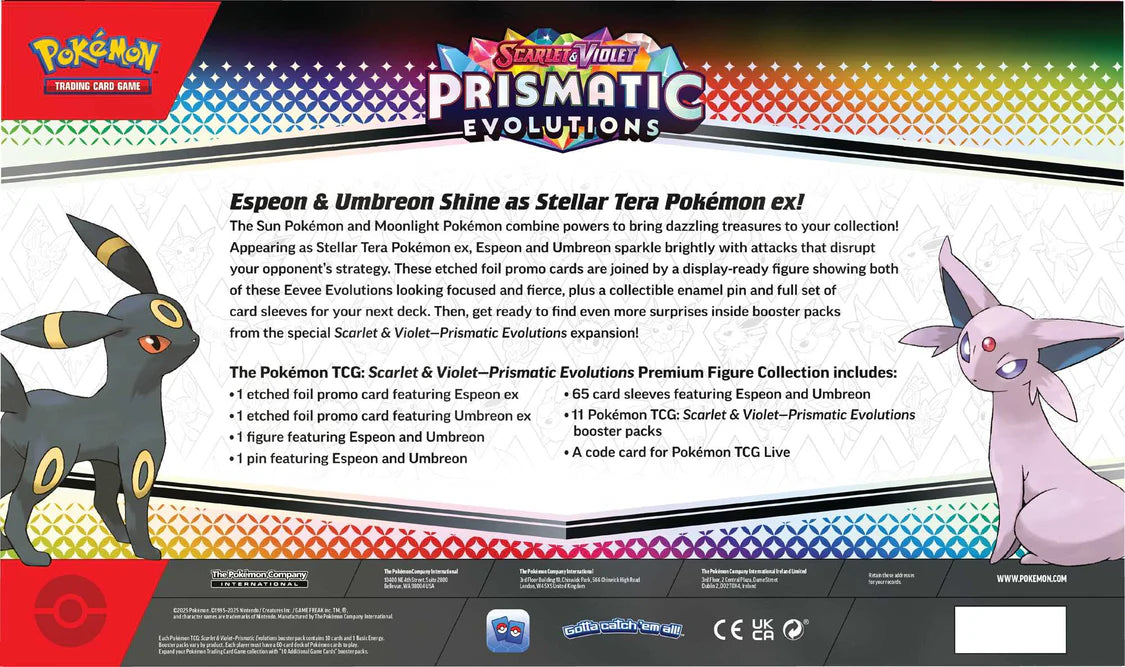 Pokemon TCG: Prismatic Evolutions Premium Figure Collection