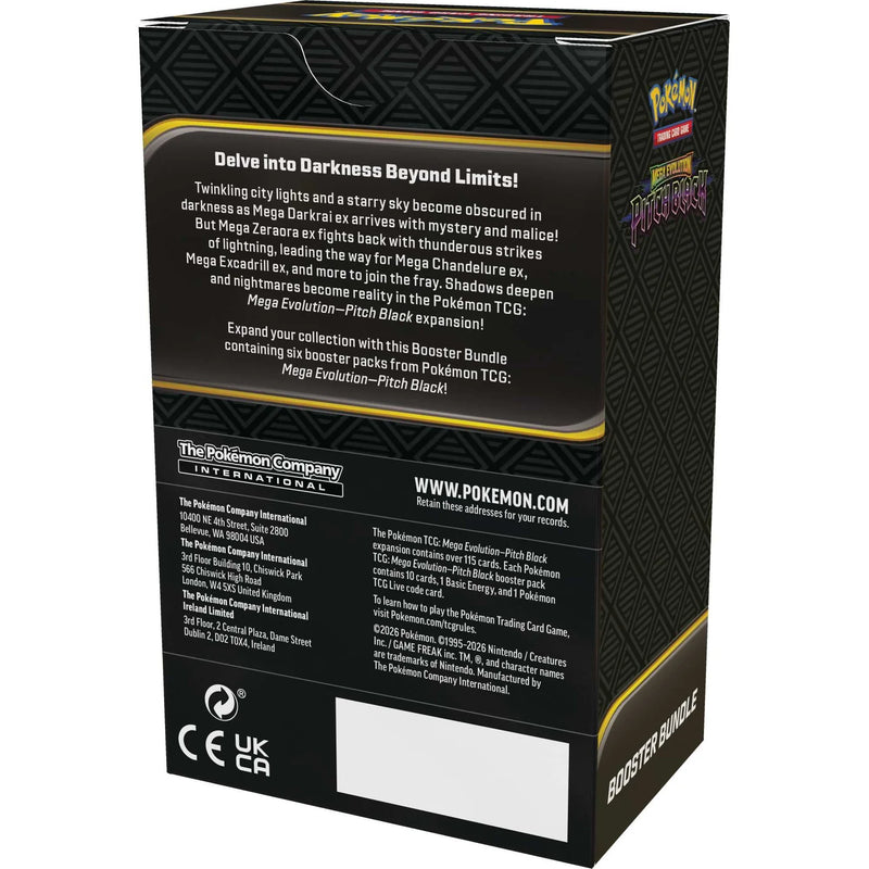 Pokémon TCG: Mega Evolution Pitch Black - Booster Bundle *Limit of 1*