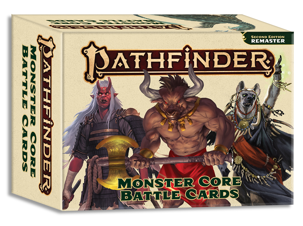 Pathfinder Monster Core Battle Cards