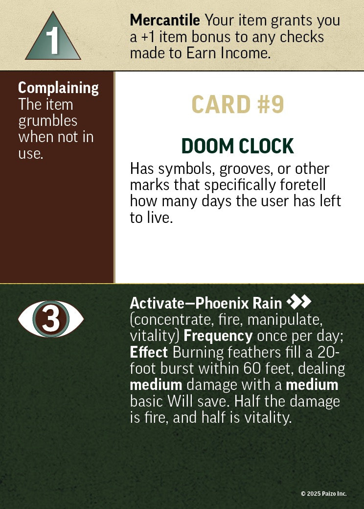 Pathfinder Deck of Endless Treasure