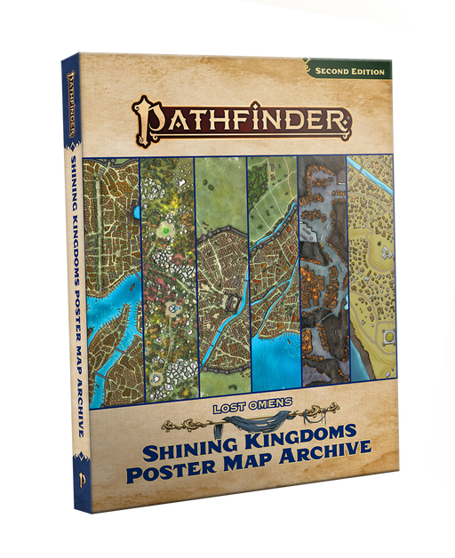 Pathfinder Lost Omens: Shining Kingdoms Poster Map Archive