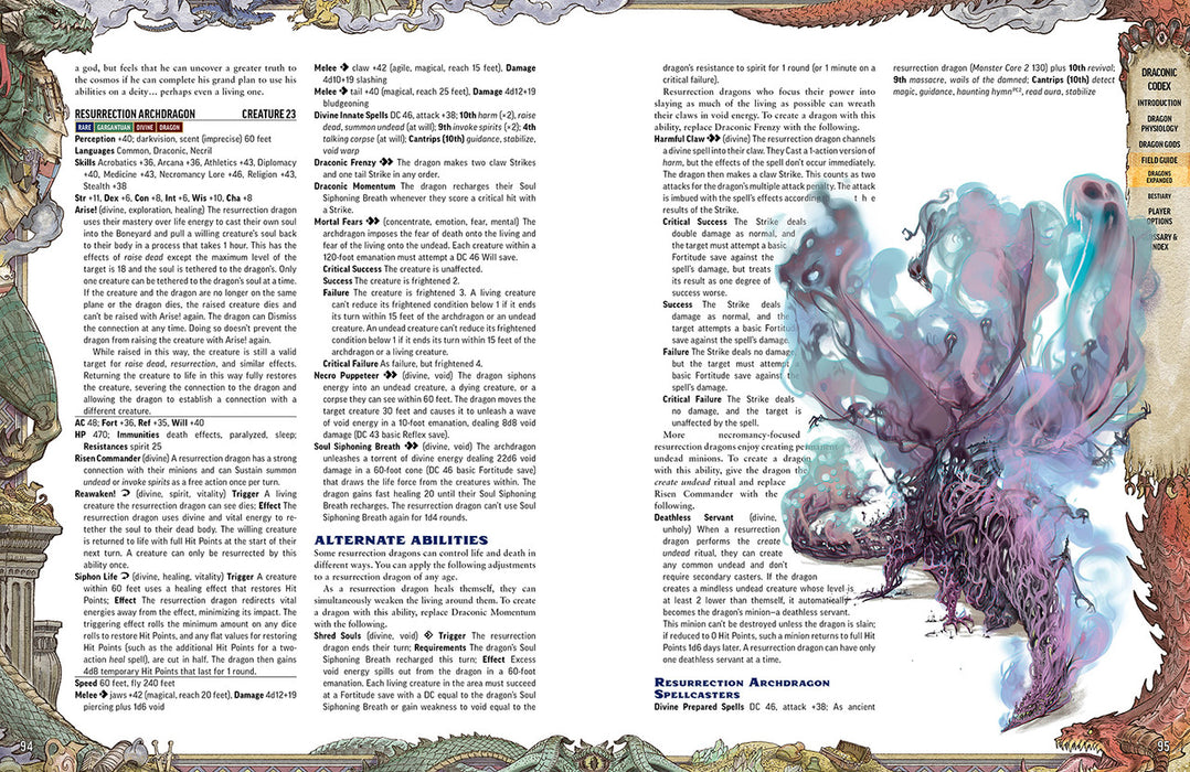 Pathfinder Lost Omens: Draconic Codex