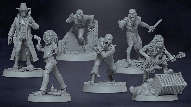 Zombicide Iron Maiden Character Pack #1
