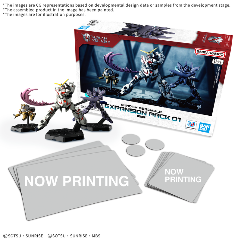Gundam Assemble Expansion Pack 01 [EX01] | Tabletop Game | Gunpla